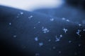 Snow flakes, Snow Crystals, Macro Lens Helios Royalty Free Stock Photo