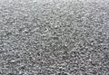 Snow and frost on car glass shooted with blur effect. Royalty Free Stock Photo