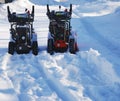 Snow handling equipment