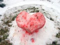 Snow heart