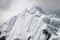 Snow and Ice Formations on YerupajÃÂ¡ Chico, Cordillera Huayhuash, Peru