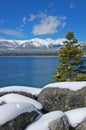 Snow at Lake Tahoe