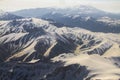 Snow layer was at top of Hindukush mountain in Afghanistan