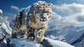 Snow Leopard reigns as the graceful ghost of the mountains