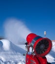 Snow-making gun