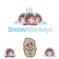 Snow Monkeys or Japanese Macaque vol 2