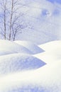 Snow Mounds Scenic  43176 Royalty Free Stock Photo