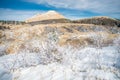 Snow in Mount Aso Royalty Free Stock Photo