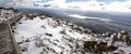 Snow on Mount Wellington, Hobart Royalty Free Stock Photo