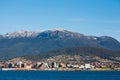 Snow on Mount Wellington, Tasmania Royalty Free Stock Photo