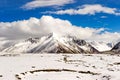 Snow mountai Royalty Free Stock Photo