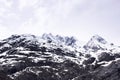 Snow Mountain Alaska Spring Landscape Royalty Free Stock Photo