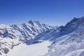 Snow mountain in Alps Royalty Free Stock Photo