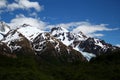 Snow mountain range Royalty Free Stock Photo