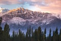 Snow Mountain View of Leh Ladakh District ,Norther part of India