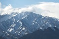 Snow Mountain View of Leh Ladakh District ,Norther part of India