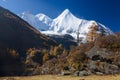 Snow mountain at Yading nature reserve, The last Shangri la, Daocheng-Yading, Sichuan, China