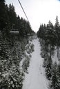 Snow mountains ski Jasna Slovakia Tatras landscapes