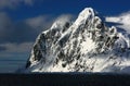 Snow mountans in Antarctica