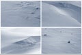 Snow pattern Royalty Free Stock Photo