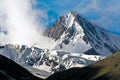 Snow peak near Drass on the way to ZojiLa Pass, Kargil-Ladakh, Jammu and Kashmir, India