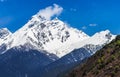 The early spring scenery of the Qinghai Tibet Plateau