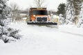 Snow Plow Approaching