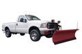 Snow Plow Truck Royalty Free Stock Photo