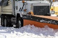 Snow Plow Winter Road