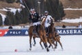 Snow Polo Cup 2017 Sankt Moritz Royalty Free Stock Photo