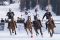 Snow Polo Cup 2017 Sankt Moritz Royalty Free Stock Photo