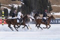Snow Polo Cup 2017 Sankt Moritz Royalty Free Stock Photo
