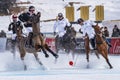 Snow Polo Cup 2017 Sankt Moritz Royalty Free Stock Photo