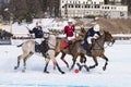 Snow Polo Cup 2017 Sankt Moritz Royalty Free Stock Photo