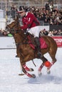 Snow Polo Cup 2017 Sankt Moritz Royalty Free Stock Photo