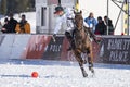 Snow polo World Cup 2018 event in Sankt Moritz Royalty Free Stock Photo