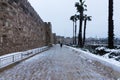 The Tower of David in the Old City of Jerusalem Royalty Free Stock Photo