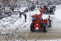 Snow-removing machinery2