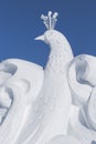 Snow sculpture