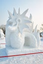 The snow sculpture - The love song