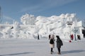 Snow sculptures- Harbin Snow Sculptures 2018 life like snow carvings in fine detail