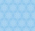 Snow seamless pattern. Winter Holiday Snowflakes lacy tile ornam Royalty Free Stock Photo