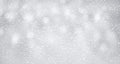 Snow on silver background.winter and christmas concept Royalty Free Stock Photo