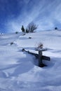 Snow and Sky