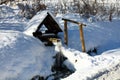 Source in winter