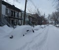 After the snow storm in Montreal