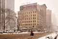 Snow storm Niko in New York City February 9th, 2017