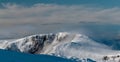 Snow storm over Braeriach