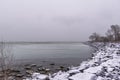 Snow Storm at Sam Smith Park, Toronto