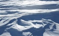 Snow surface Royalty Free Stock Photo